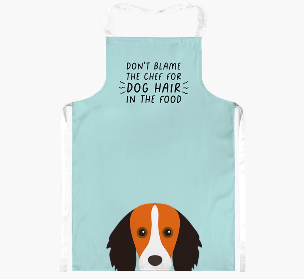 'Don't Blame the Chef' Adult Apron with {breedFullName} Icon