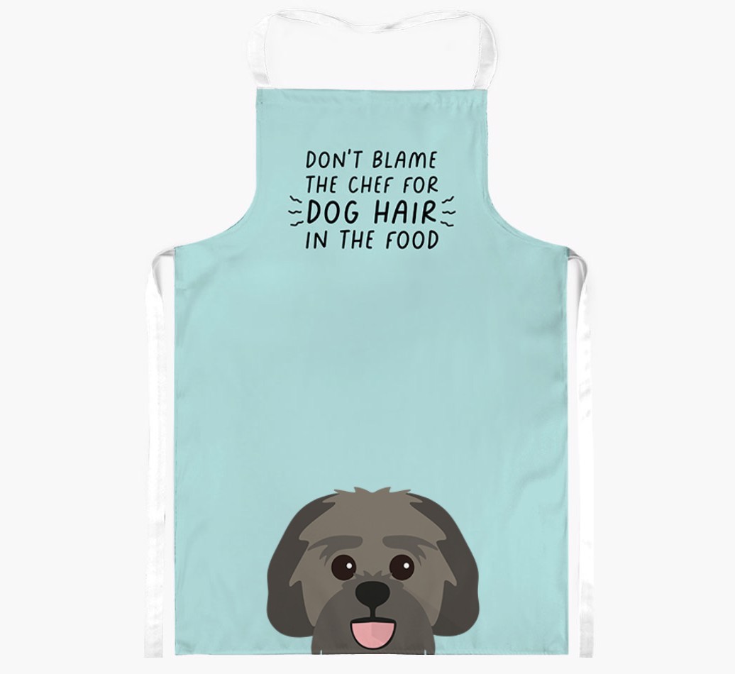 'Don't Blame the Chef' Adult Apron with {breedFullName} Icon