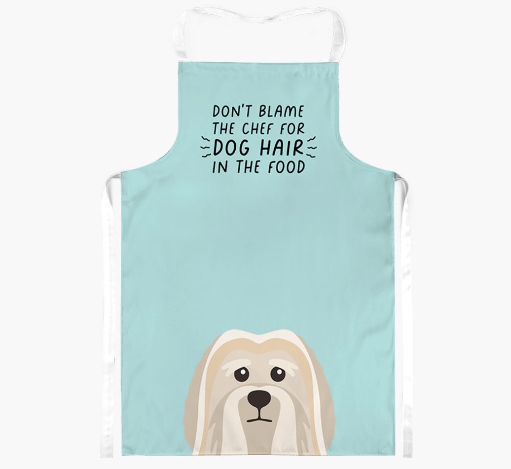 'Don't Blame the Chef' Adult Apron with {breedFullName} Icon