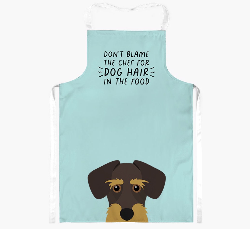 'Don't Blame the Chef' Adult Apron with {breedFullName} Icon
