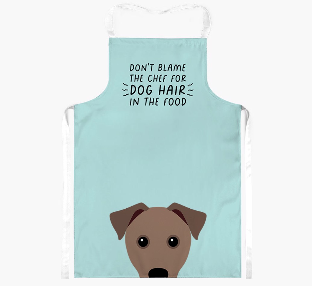 'Don't Blame the Chef' Adult Apron with {breedFullName} Icon