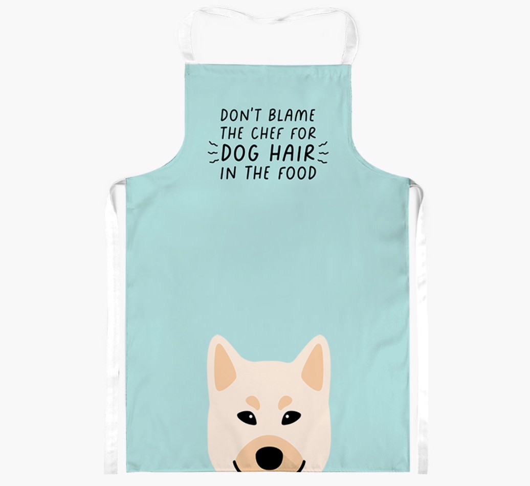 'Don't Blame the Chef' Adult Apron with {breedFullName} Icon
