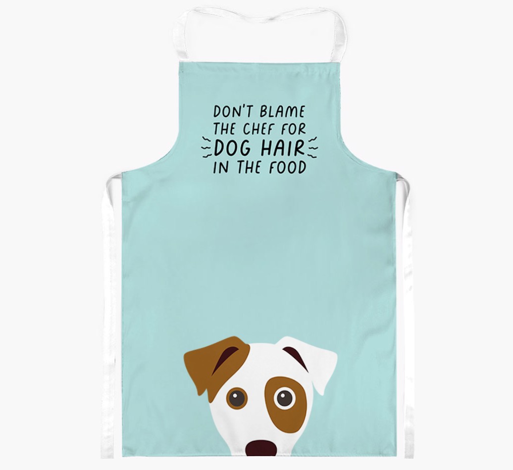 'Don't Blame the Chef' Adult Apron with {breedFullName} Icon