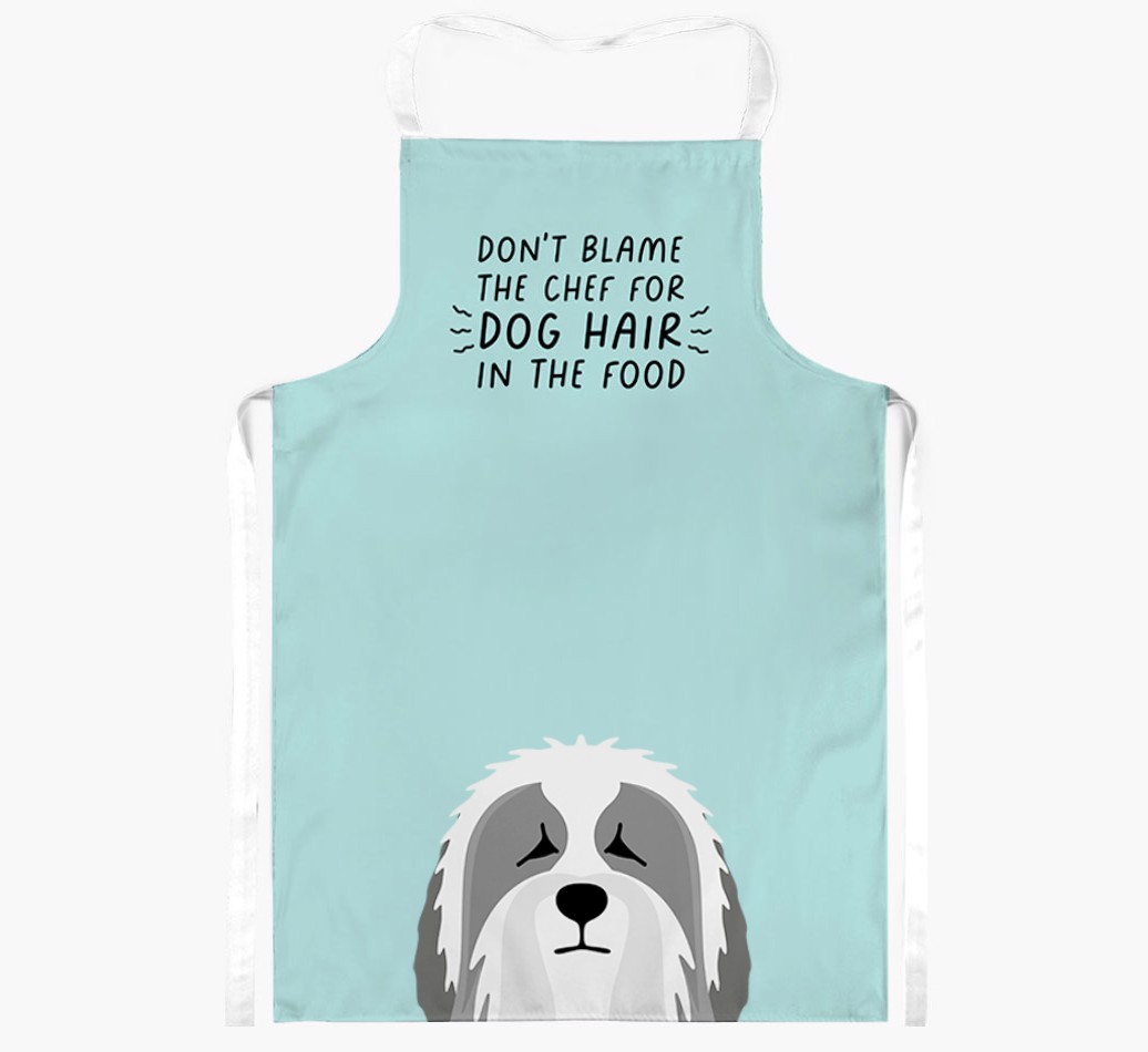'Don't Blame the Chef' Adult Apron with {breedFullName} Icon