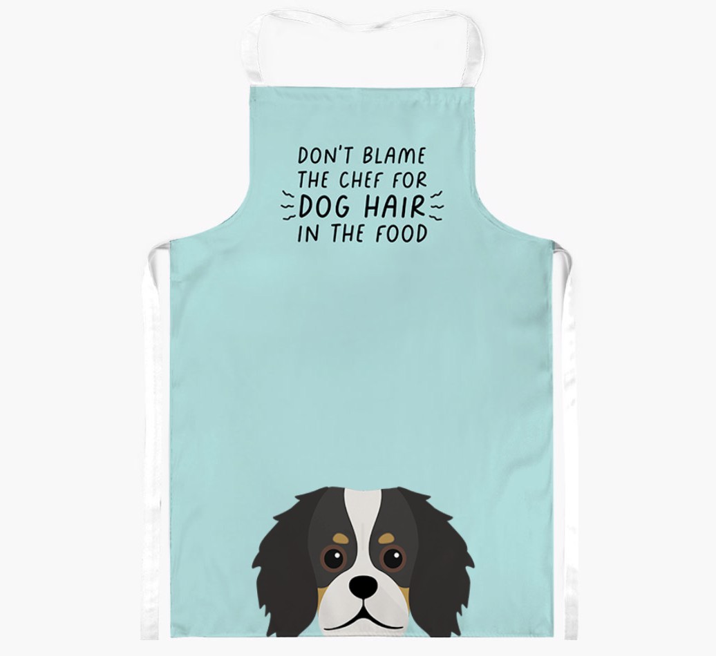 'Don't Blame the Chef' Adult Apron with {breedFullName} Icon