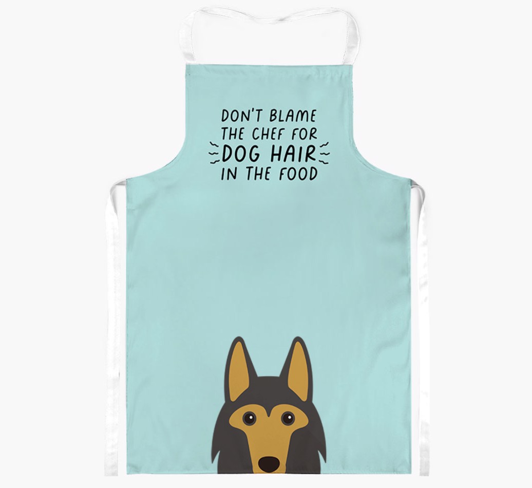 'Don't Blame the Chef' Adult Apron with {breedFullName} Icon