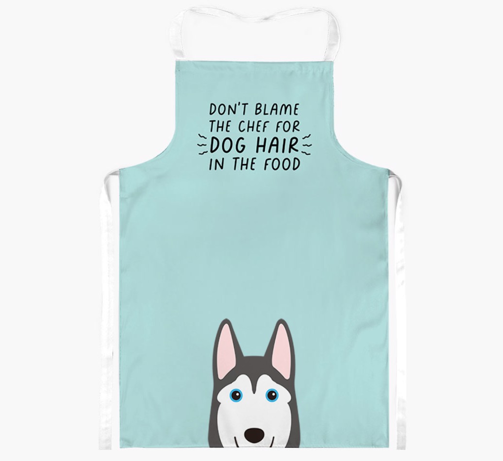 'Don't Blame the Chef' Adult Apron with {breedFullName} Icon