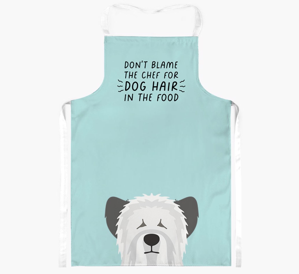 'Don't Blame the Chef' Adult Apron with {breedFullName} Icon
