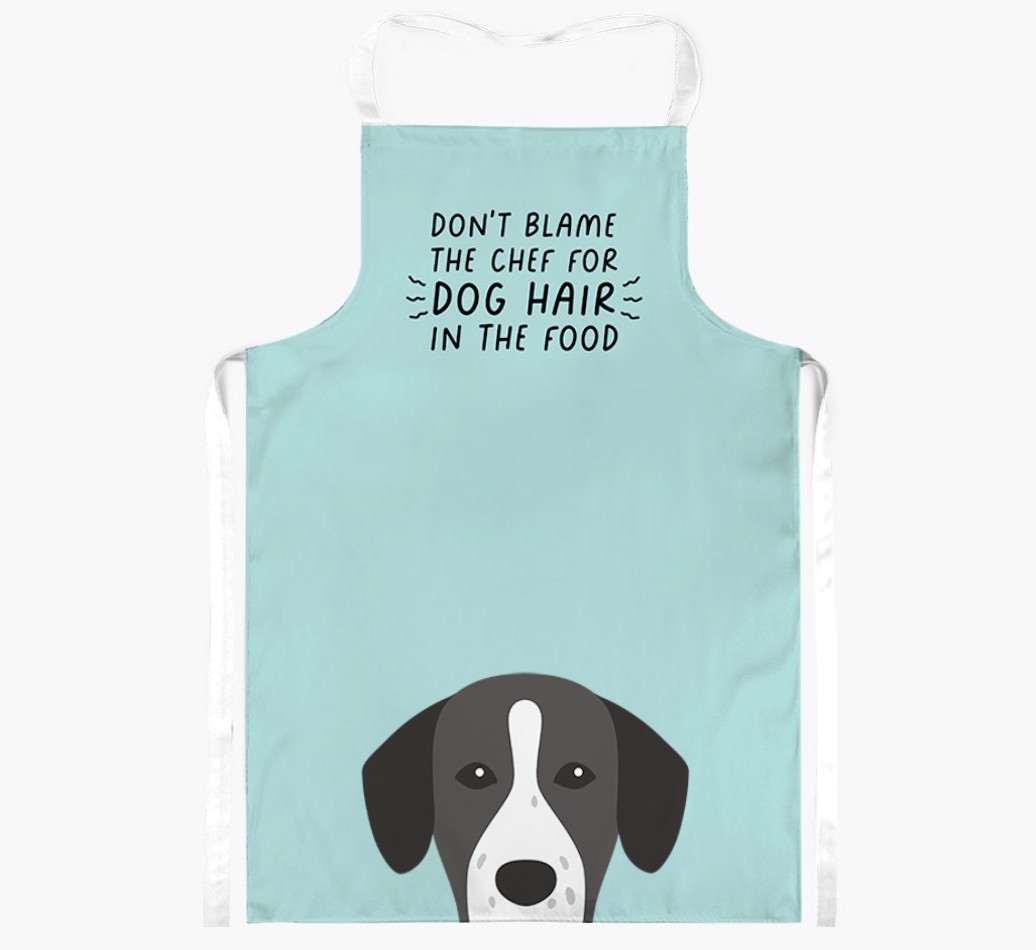 'Don't Blame the Chef' Adult Apron with {breedFullName} Icon