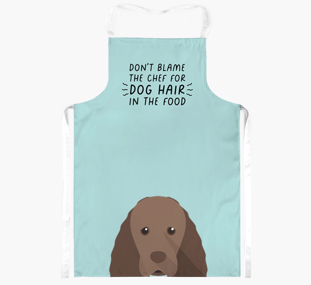 'Don't Blame the Chef' Adult Apron with {breedFullName} Icon