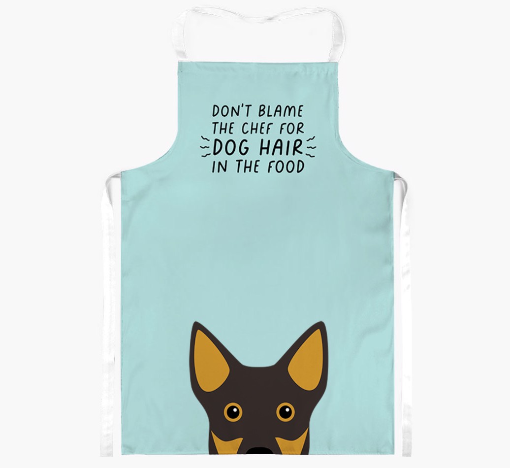 'Don't Blame the Chef' Adult Apron with {breedFullName} Icon