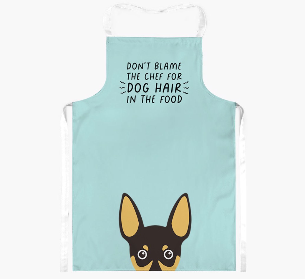 'Don't Blame the Chef' Adult Apron with {breedFullName} Icon