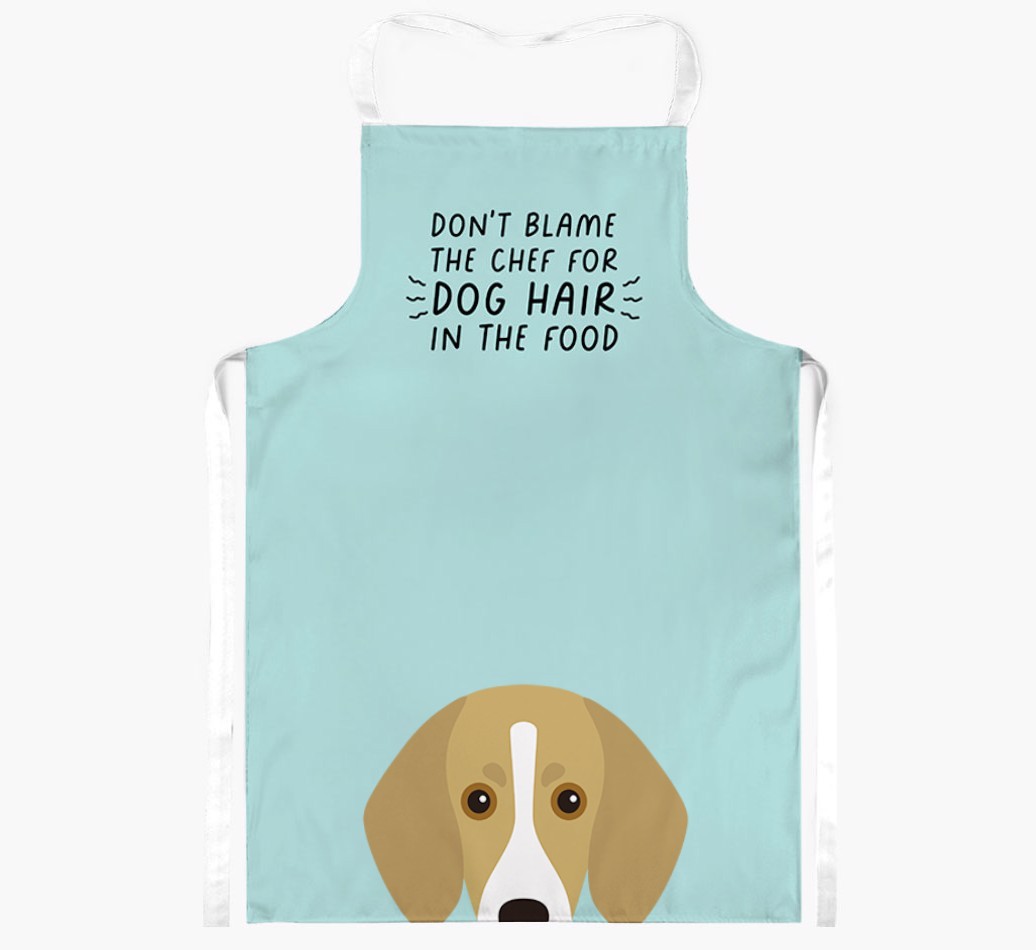 'Don't Blame the Chef' Adult Apron with {breedFullName} Icon