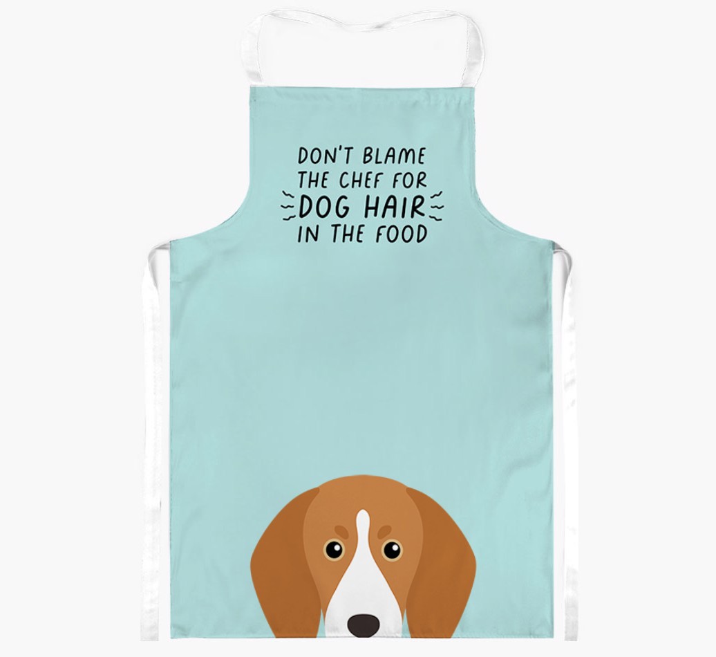 'Don't Blame the Chef' Adult Apron with {breedFullName} Icon