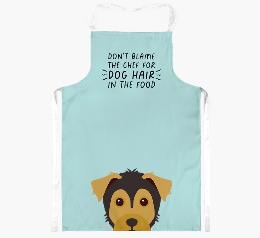 'Don't Blame the Chef' Adult Apron with {breedFullName} Icon