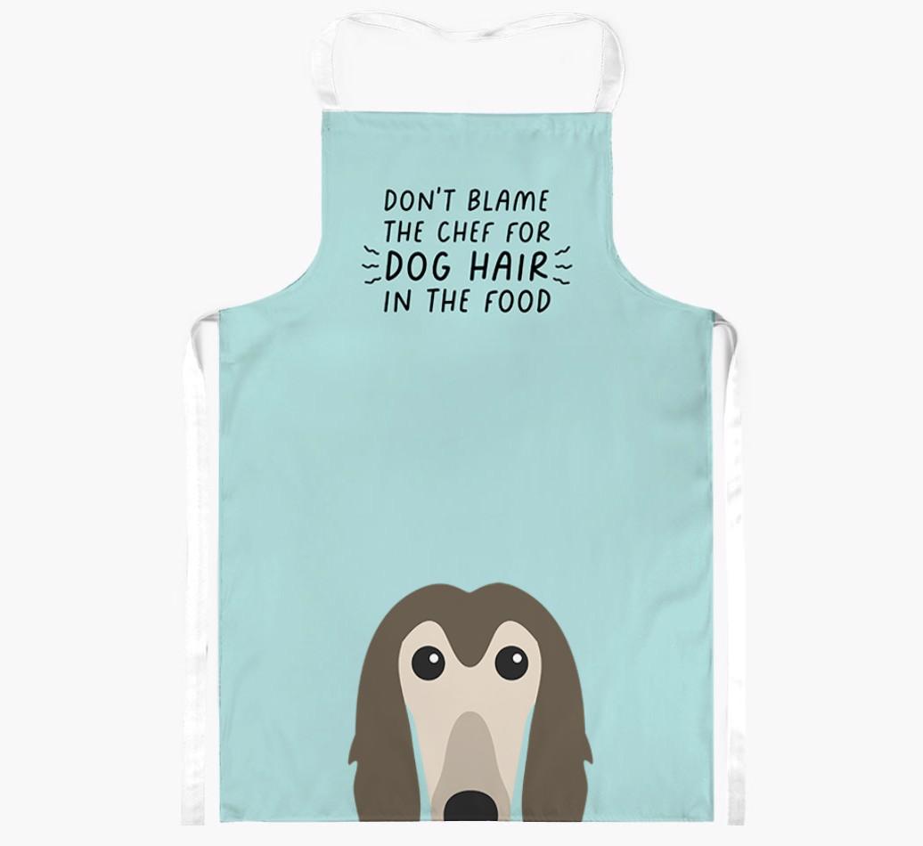 'Don't Blame the Chef' Adult Apron with {breedFullName} Icon