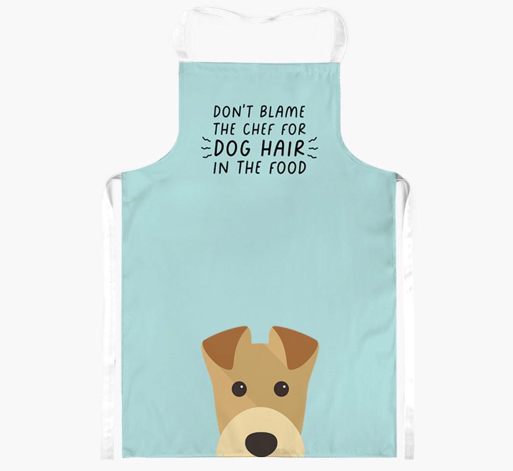 'Don't Blame the Chef' Adult Apron with {breedFullName} Icon