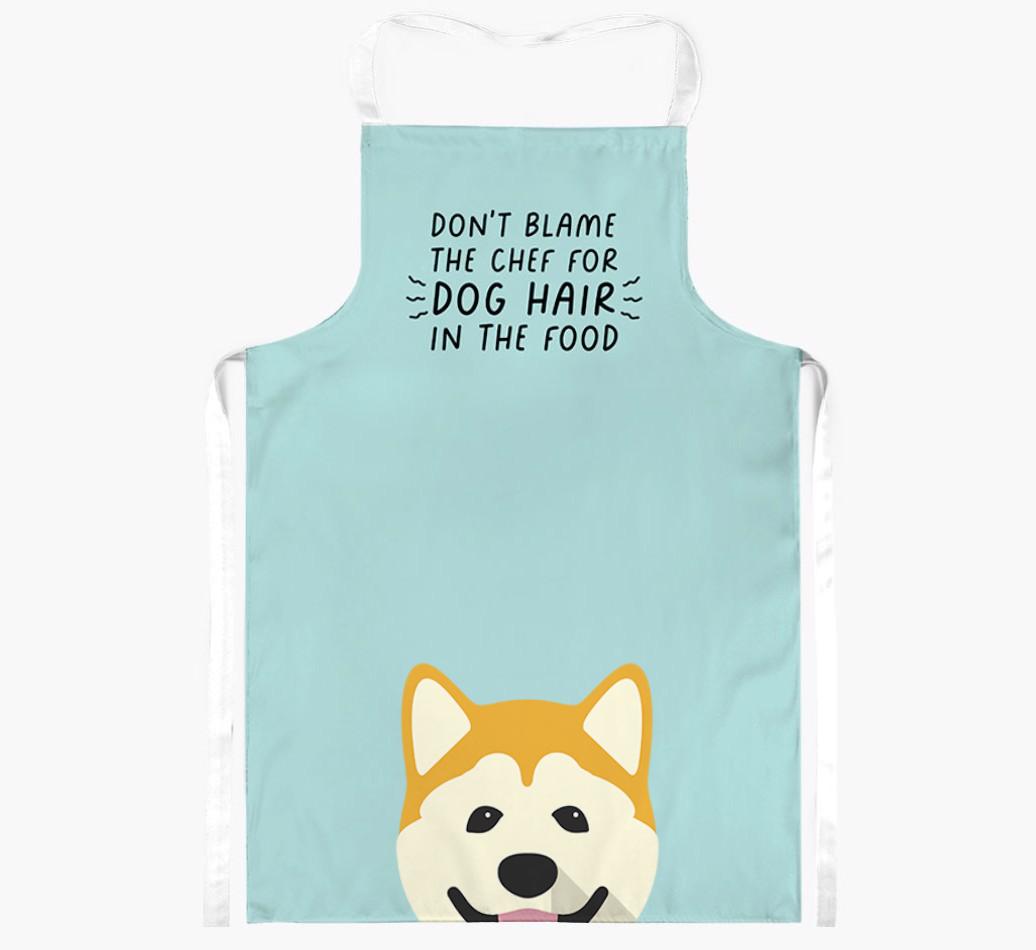 'Don't Blame the Chef' Adult Apron with {breedFullName} Icon