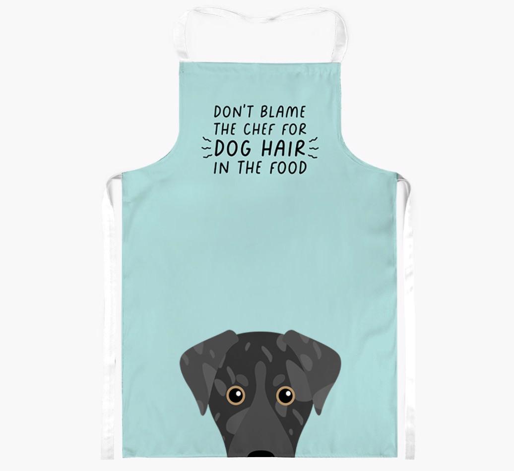 'Don't Blame the Chef' Adult Apron with {breedFullName} Icon