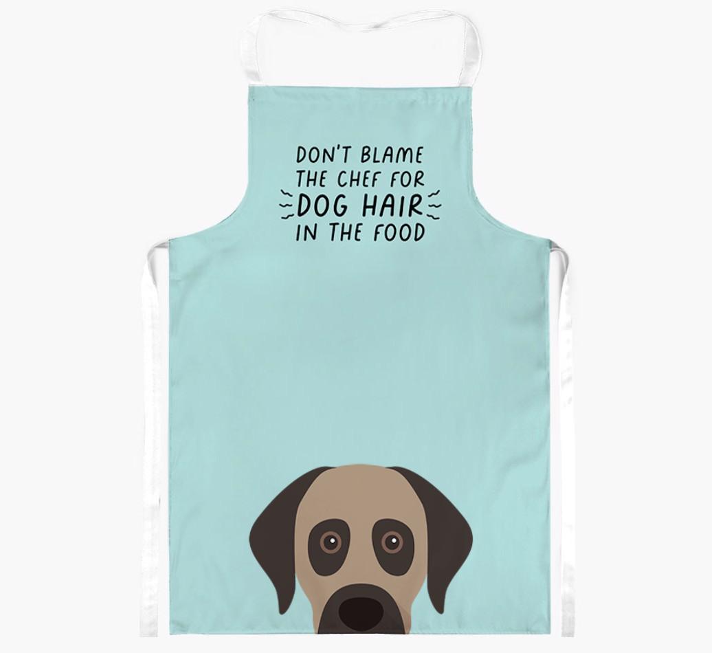 'Don't Blame the Chef' Adult Apron with {breedFullName} Icon