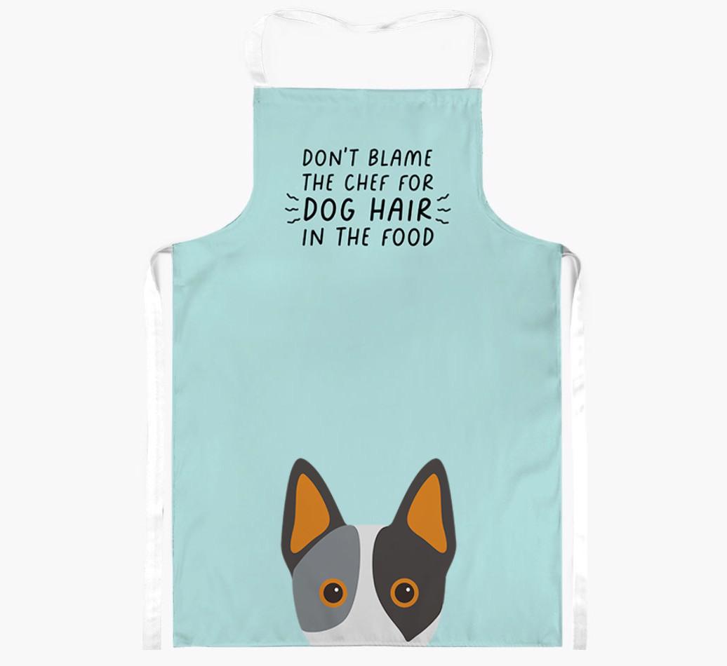 'Don't Blame the Chef' Adult Apron with {breedFullName} Icon