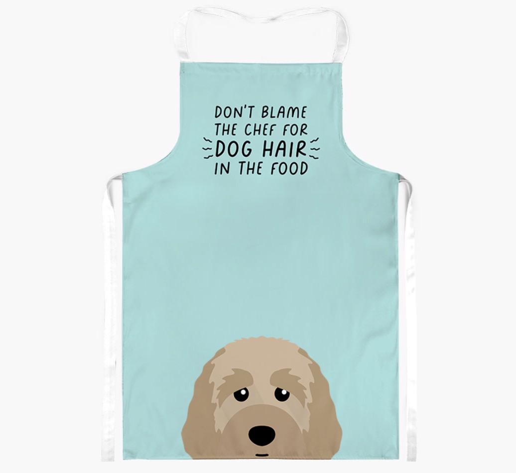 'Don't Blame the Chef' Adult Apron with {breedFullName} Icon