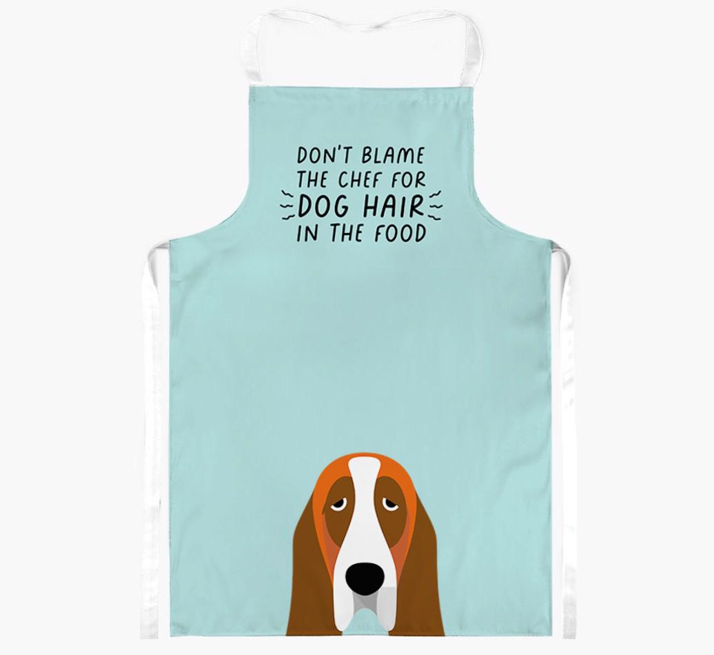 'Don't Blame the Chef' Adult Apron with {breedFullName} Icon