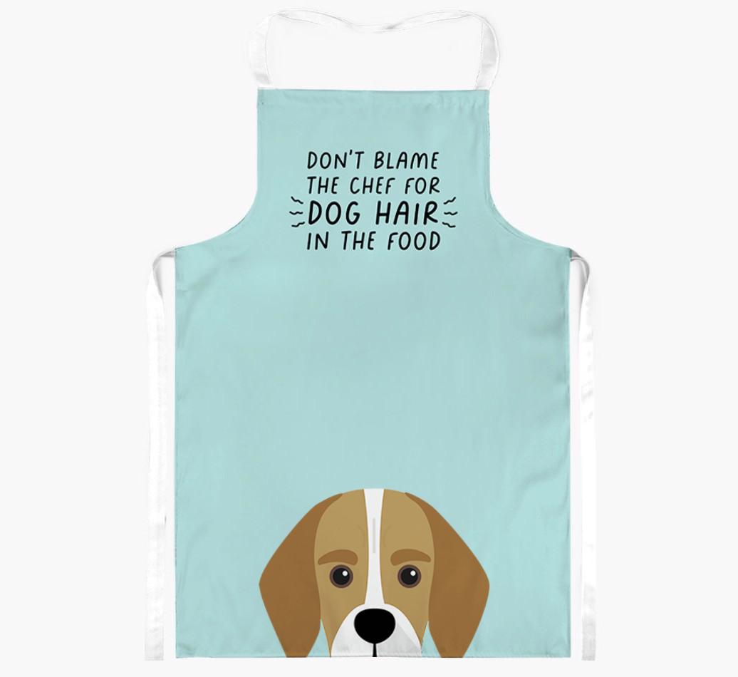 'Don't Blame the Chef' Adult Apron with {breedFullName} Icon