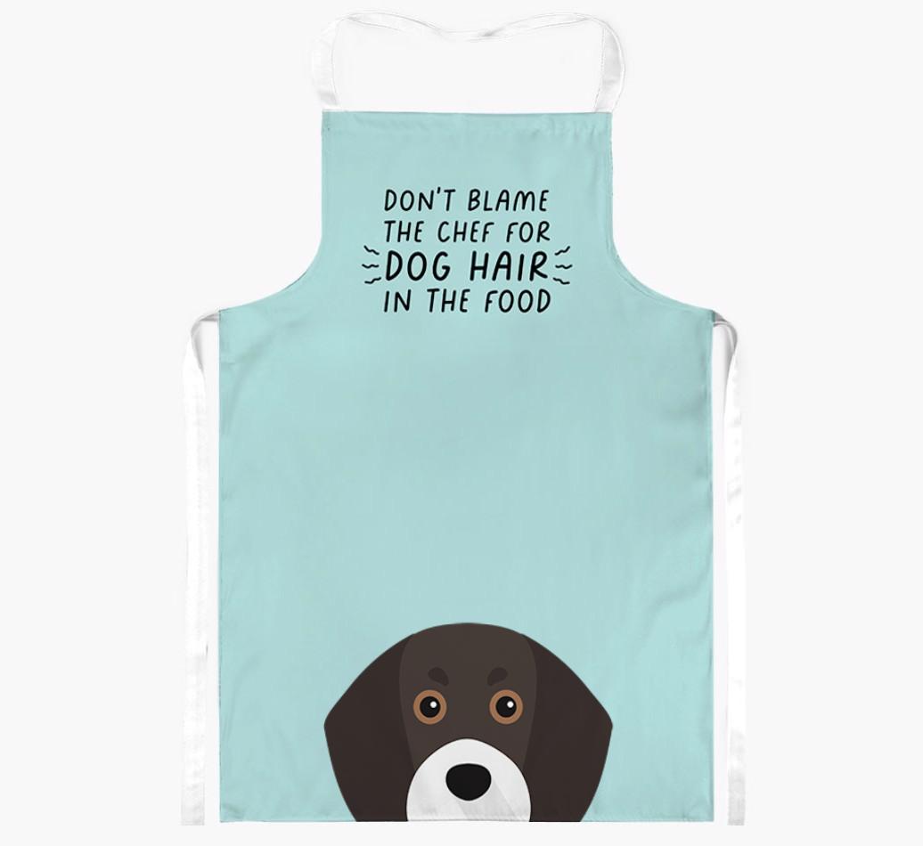 'Don't Blame the Chef' Adult Apron with {breedFullName} Icon