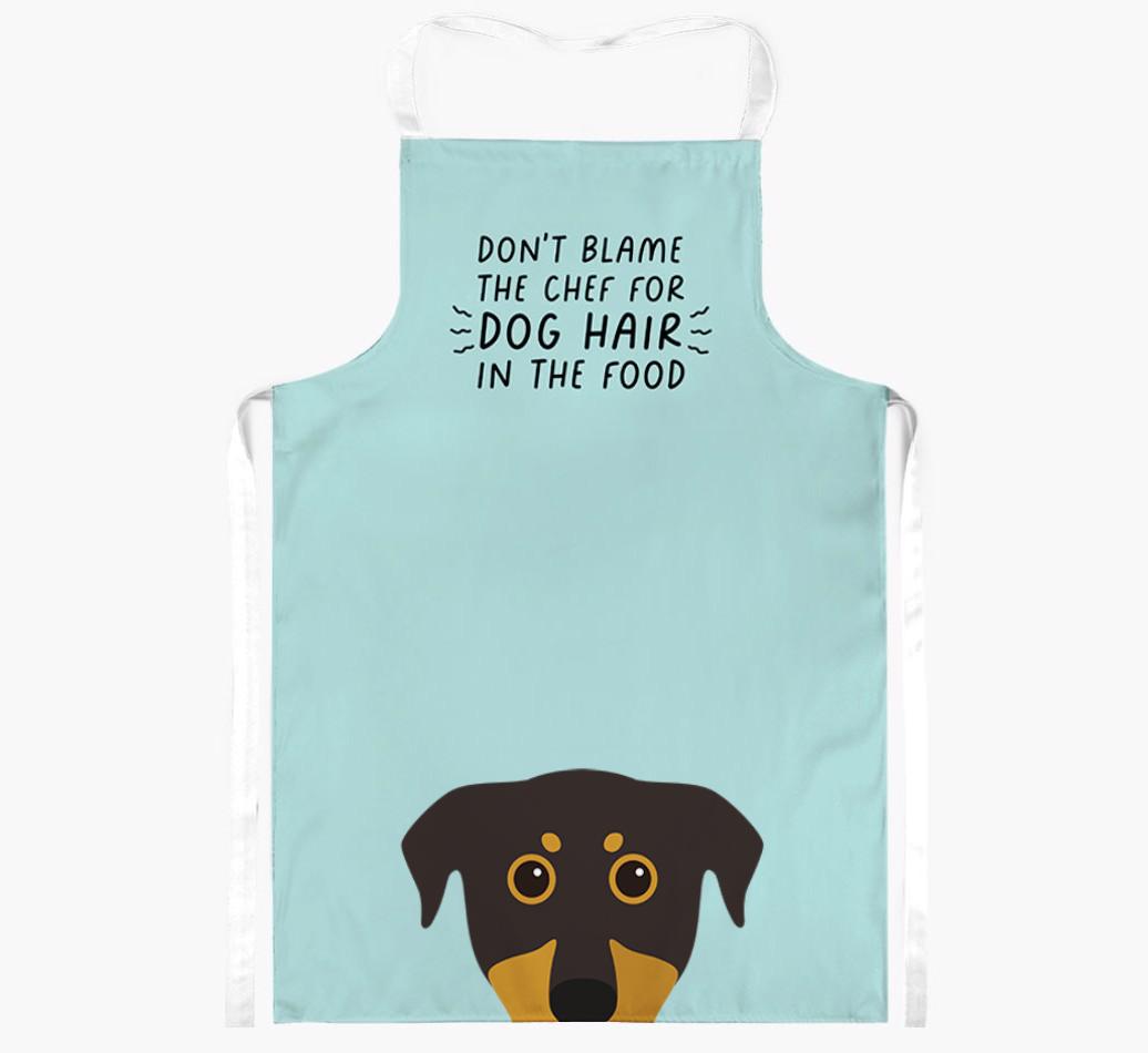 'Don't Blame the Chef' Adult Apron with {breedFullName} Icon