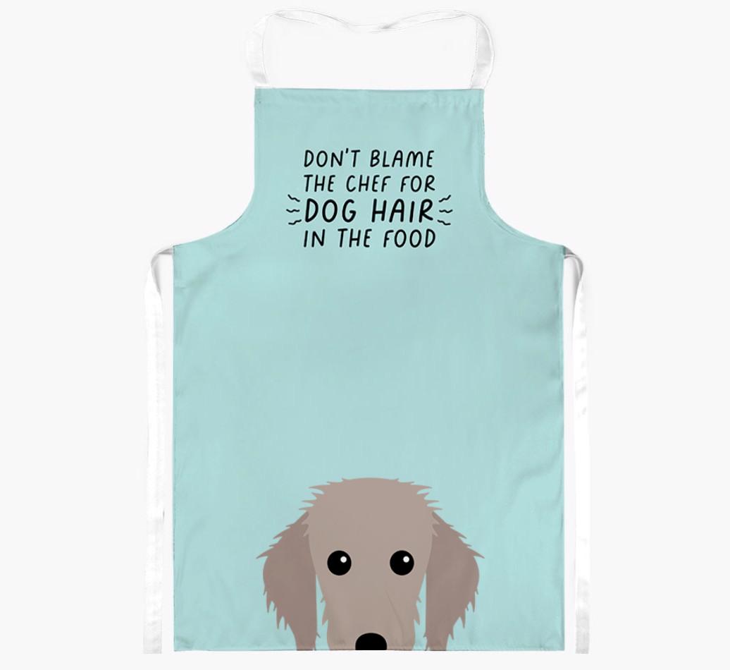 'Don't Blame the Chef' Adult Apron with {breedFullName} Icon