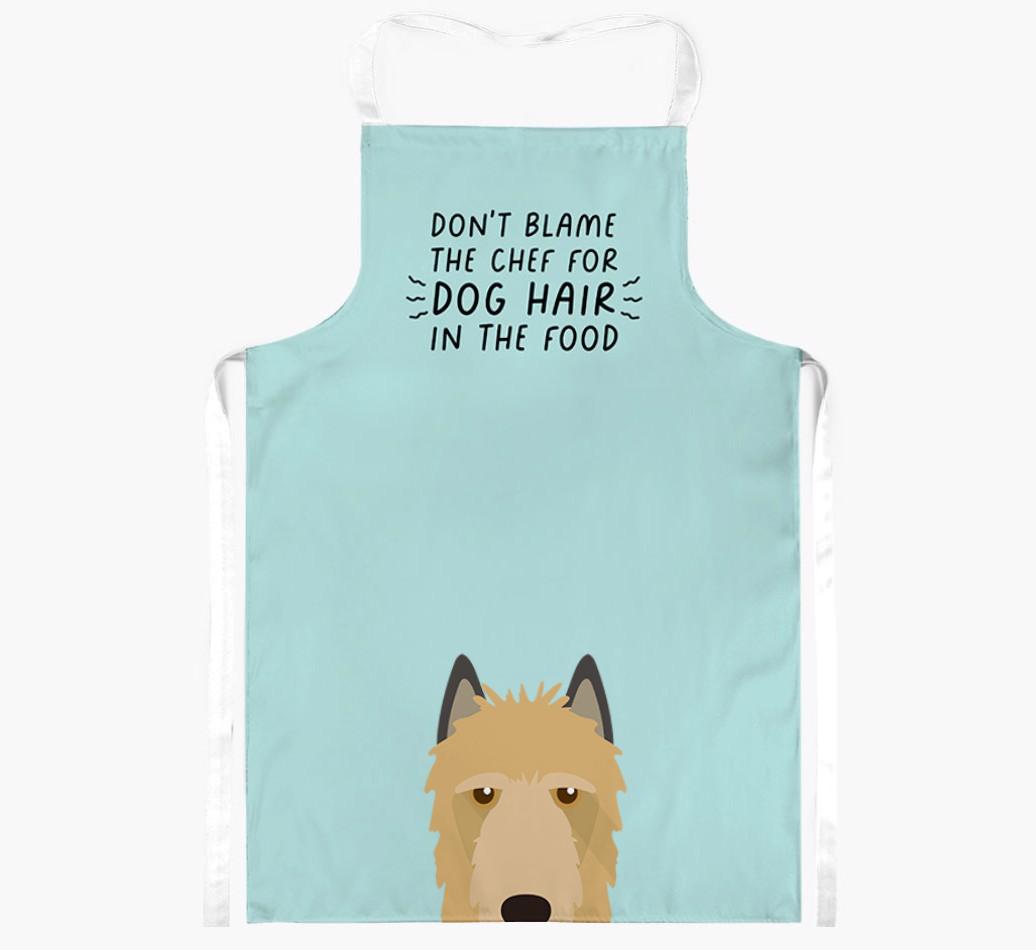 'Don't Blame the Chef' Adult Apron with {breedFullName} Icon