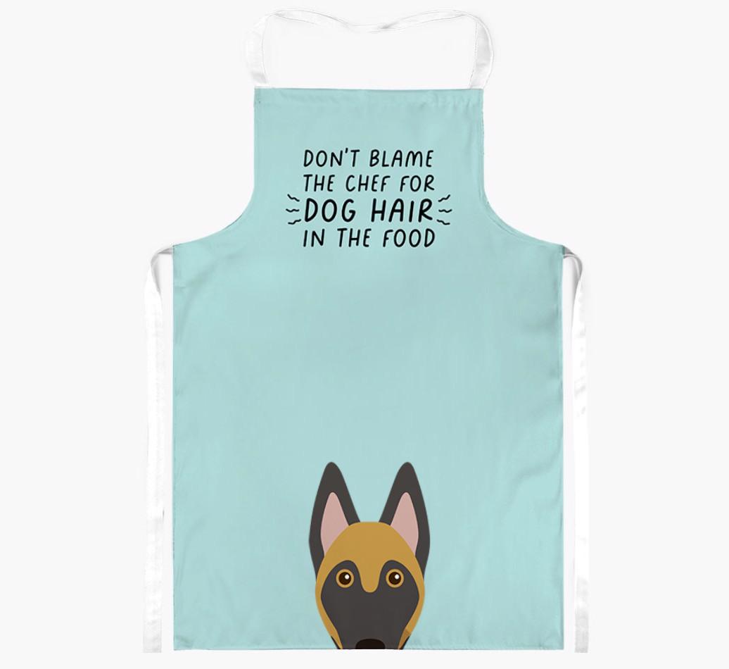 'Don't Blame the Chef' Adult Apron with {breedFullName} Icon