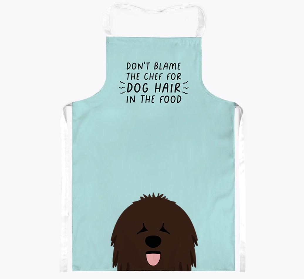 'Don't Blame the Chef' Adult Apron with {breedFullName} Icon