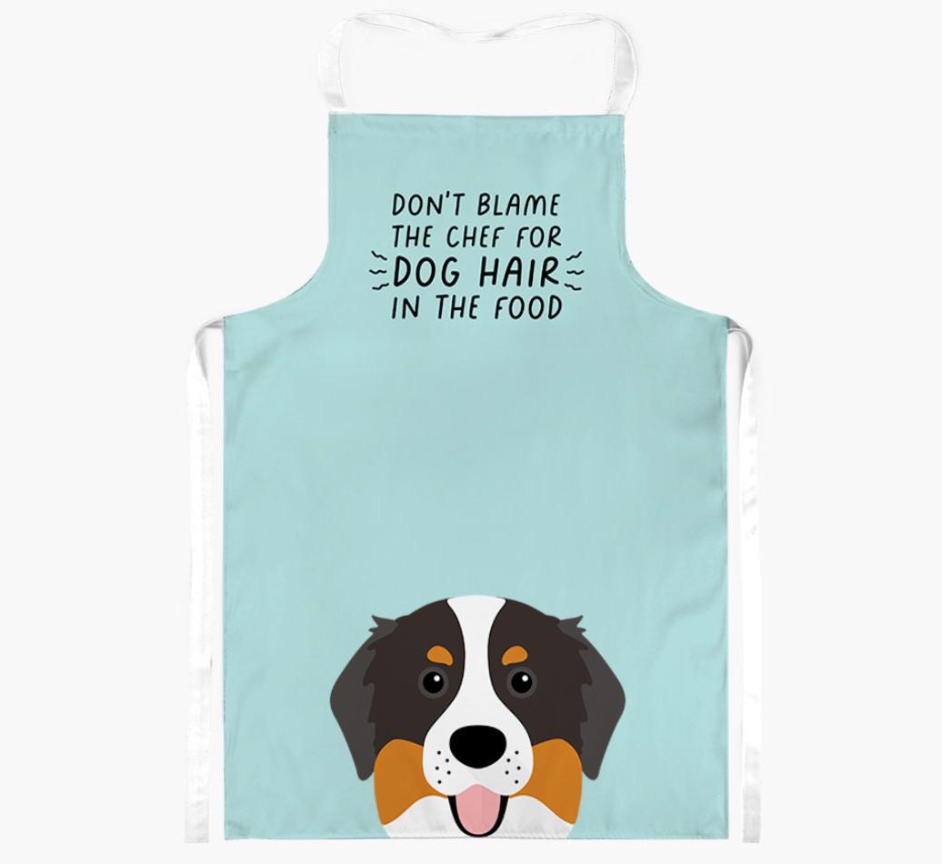 'Don't Blame the Chef' Adult Apron with {breedFullName} Icon