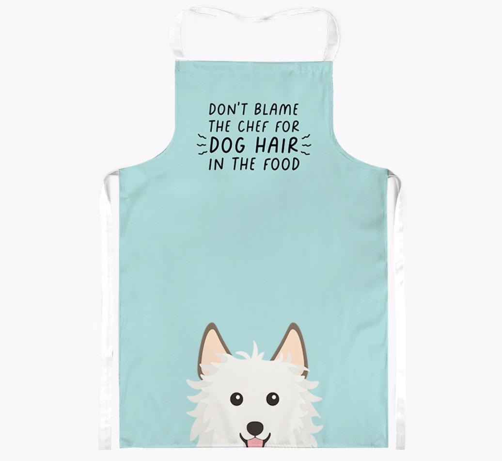 'Don't Blame the Chef' Adult Apron with {breedFullName} Icon