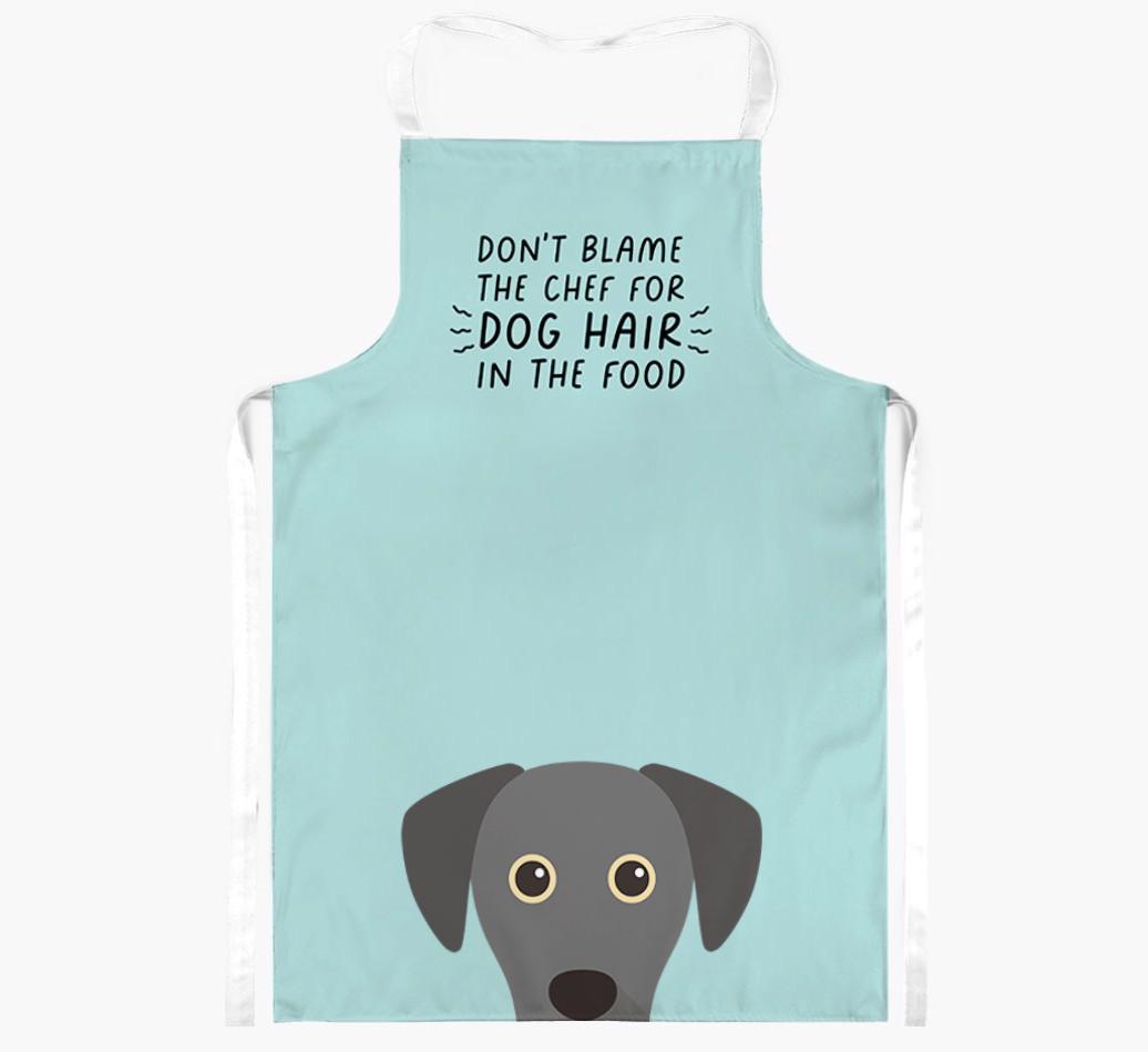 'Don't Blame the Chef' Adult Apron with {breedFullName} Icon