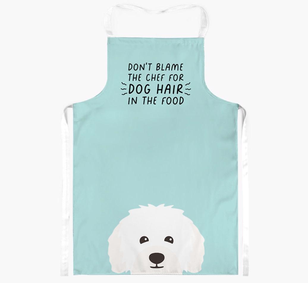 'Don't Blame the Chef' Adult Apron with {breedFullName} Icon