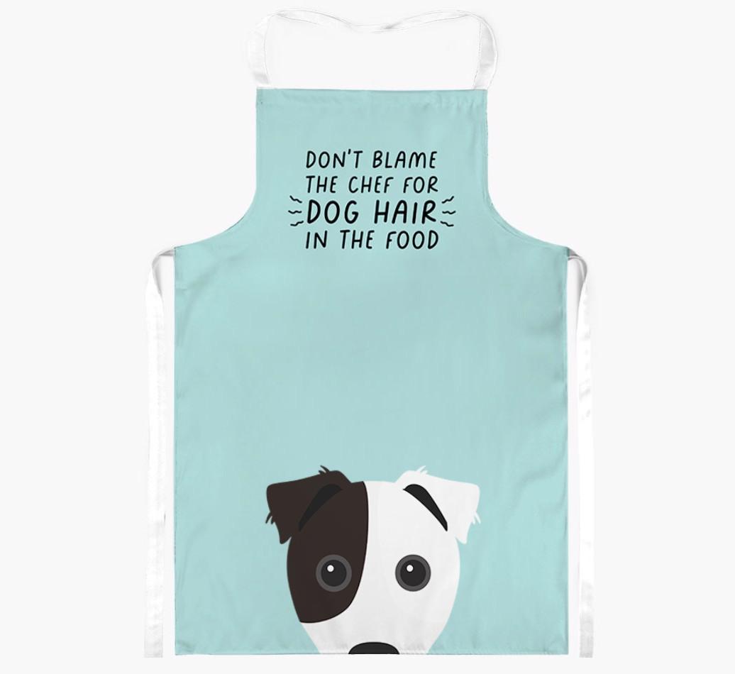 'Don't Blame the Chef' Adult Apron with {breedFullName} Icon
