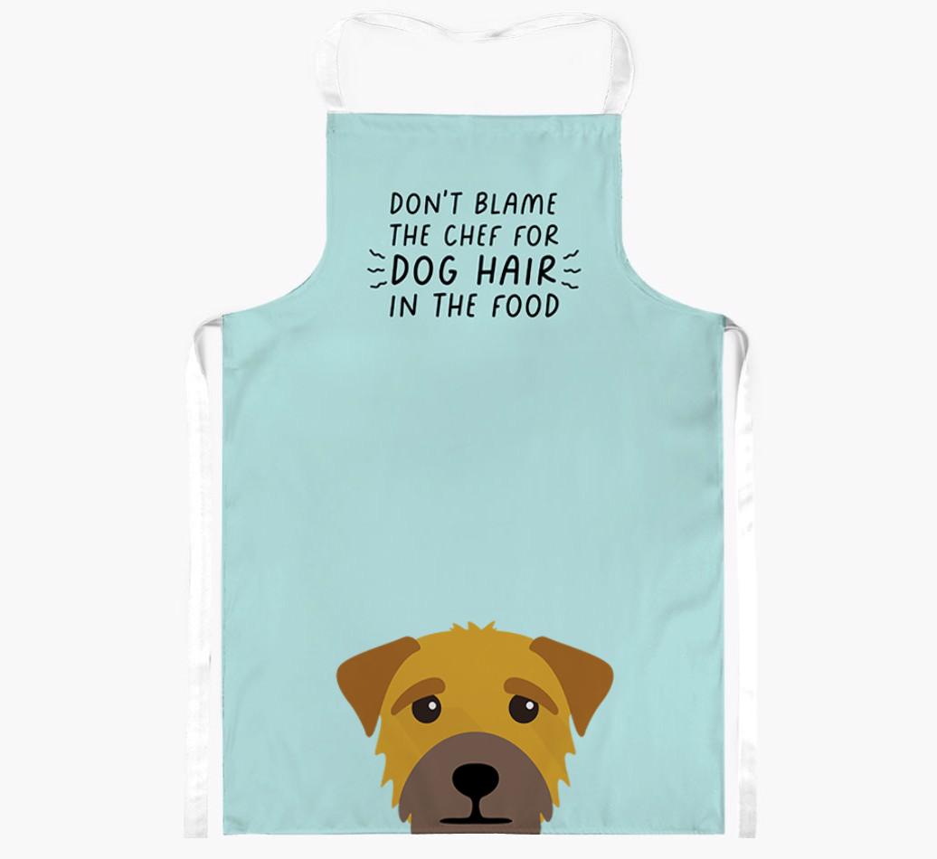 'Don't Blame the Chef' Adult Apron with {breedFullName} Icon