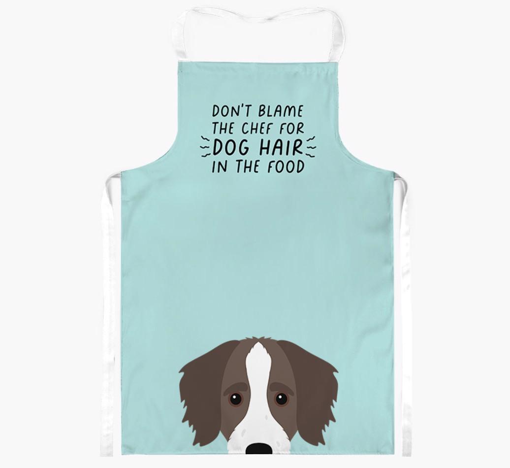 'Don't Blame the Chef' Adult Apron with {breedFullName} Icon