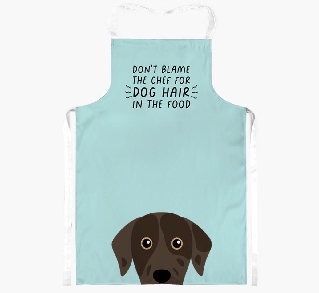 'Don't Blame the Chef' Adult Apron with {breedFullName} Icon