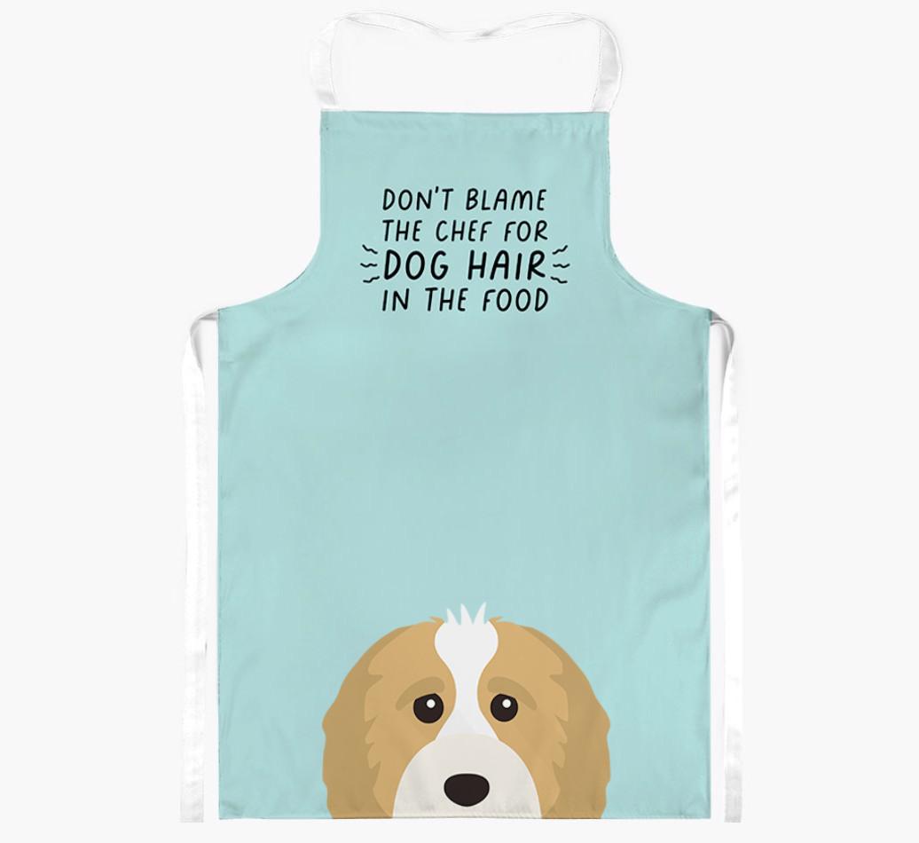 'Don't Blame the Chef' Adult Apron with {breedFullName} Icon