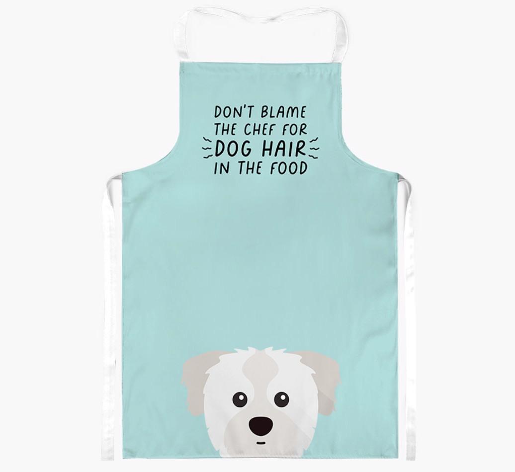 'Don't Blame the Chef' Adult Apron with {breedFullName} Icon