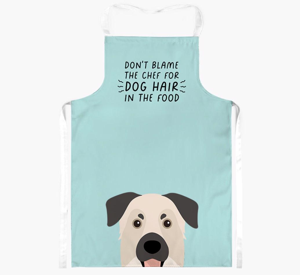 'Don't Blame the Chef' Adult Apron with {breedFullName} Icon