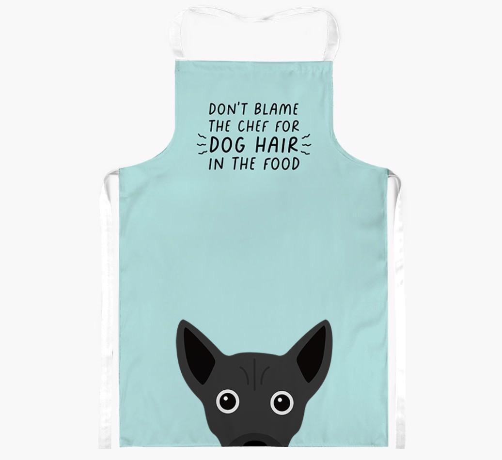 'Don't Blame the Chef' Adult Apron with {breedFullName} Icon
