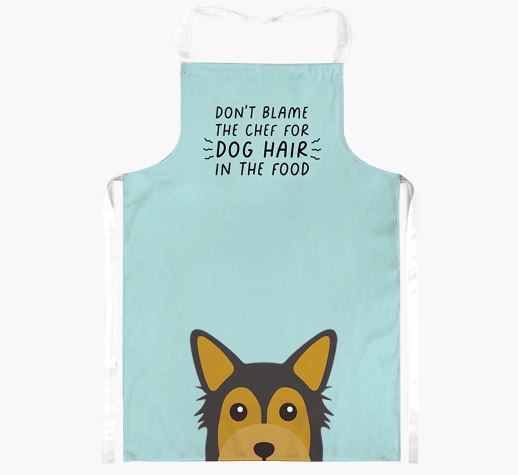 'Don't Blame the Chef' Adult Apron with {breedFullName} Icon