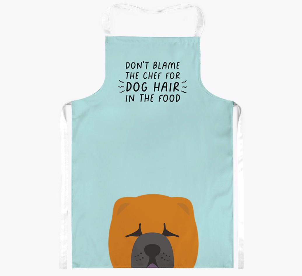 'Don't Blame the Chef' Adult Apron with {breedFullName} Icon