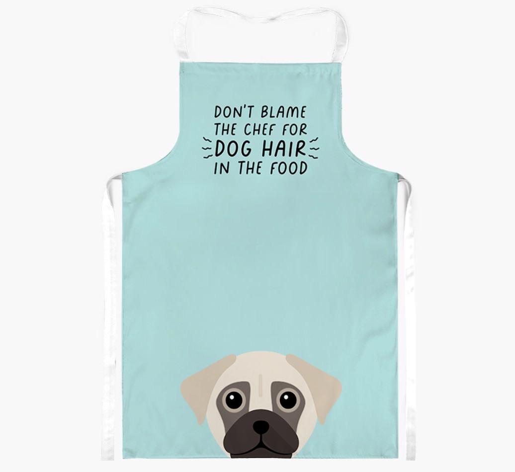 'Don't Blame the Chef' Adult Apron with {breedFullName} Icon