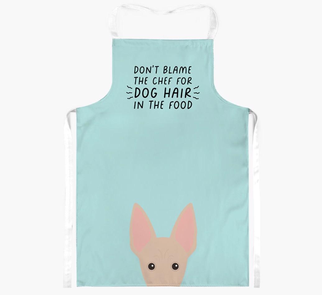 'Don't Blame the Chef' Adult Apron with {breedFullName} Icon